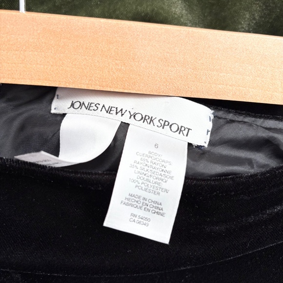 Y2K velvet silk blend midi skirt - Picture 4 of 5